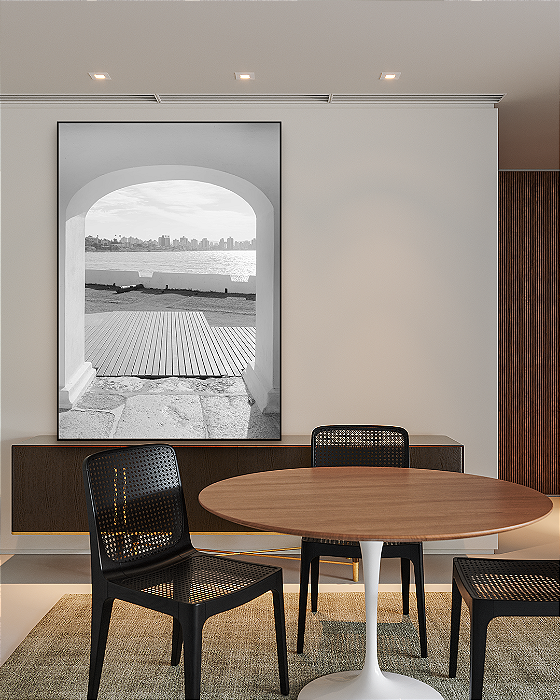 Quadro Decorativo Vista do Forte - Artista James Hilton Becker