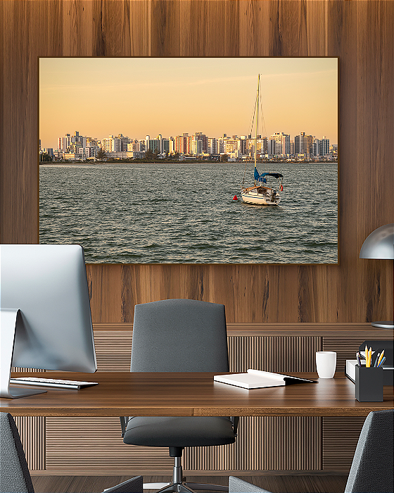 Quadro Decorativo Veleiro em Florianópolis - Artista James Hilton Becker