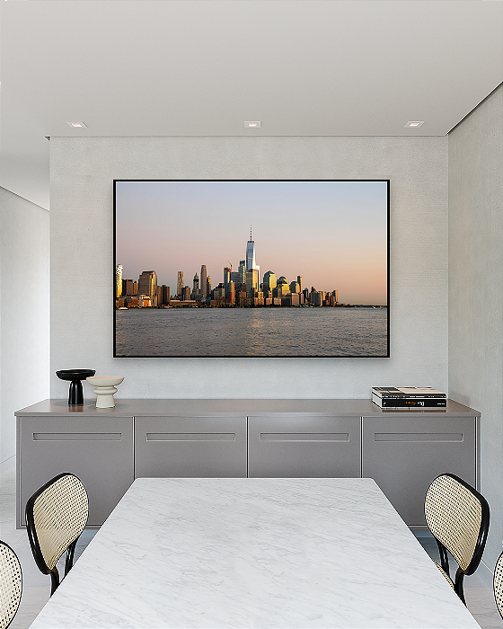 Quadro Decorativo Vista para Nova York - Artista James Hilton Becker