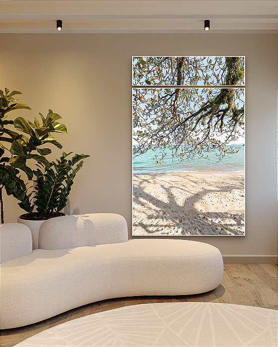 Quadro Decorativo Pé na Areia - Artista James Hilton Becker