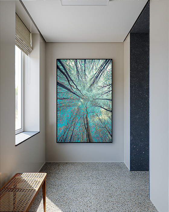 Quadro Decorativo Céu de Inverno