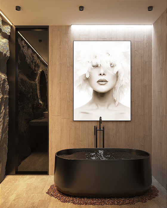 Quadro Decorativo Delicadeza Feminina