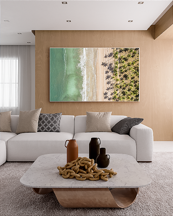 Quadro Decorativo Vista das Gaivotas - Artista Sofia Monzani