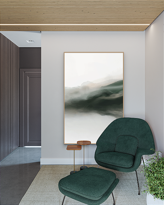 Quadro Decorativo Brumas da Serra - Artista Sofia Monzani