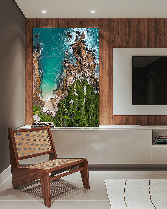 Quadro Decorativo Conchas de Cima - Artista Sofia Monzani