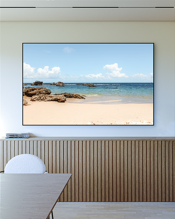 Quadro Decorativo Poesia em Azul - Artista Sofia Monzani