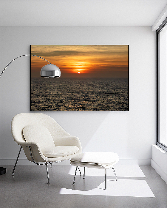 Quadro Decorativo Sunrise na Galheta - Artista Sofia Monzani