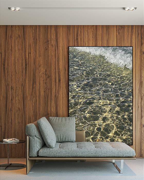 Quadro Decorativo Água Abstrata