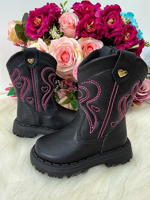 Bota Coturno Nilqi Bella Preto