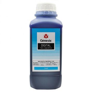 Tinta Sublimatica Sublidesk Gênesis 1 Litro Azul