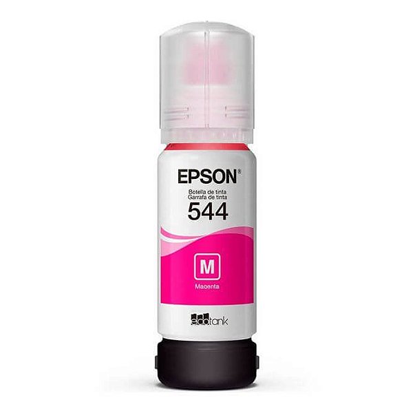 Refil Tinta Epson T544 Original L3110 L3150 Magenta