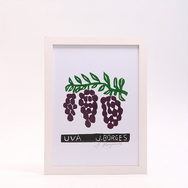 Quadro "Uva" por J.Borges