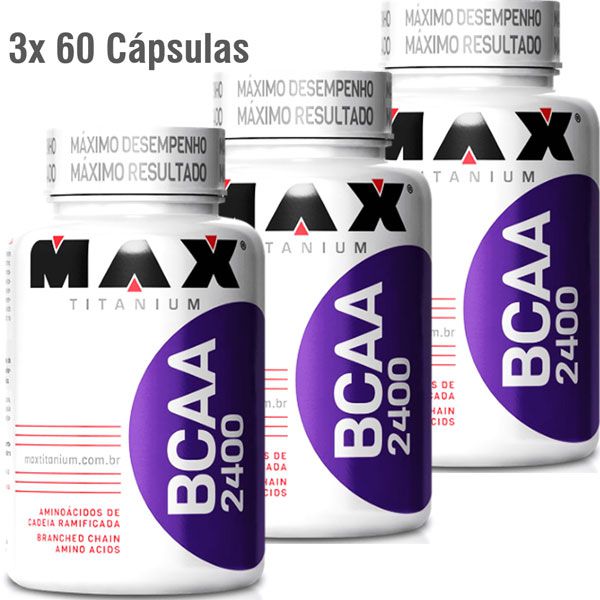 Combo De Bcaa Max Titanium (3 Unidades) - MR2 Suplementos Alimentares -  Whey Protein, Hipercalórico, Termogênico, Combos, Saúde e muito mais!