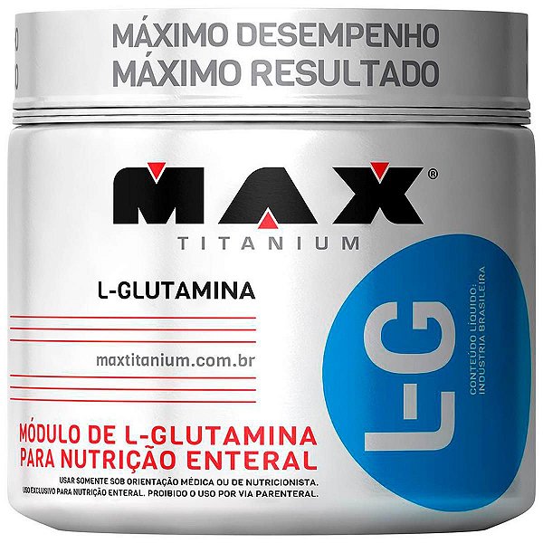 L-Glutamina 300G - Max Titanium