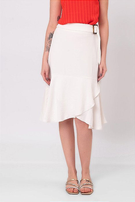 SAIA MIDI ITÁLIA OFF WHITE