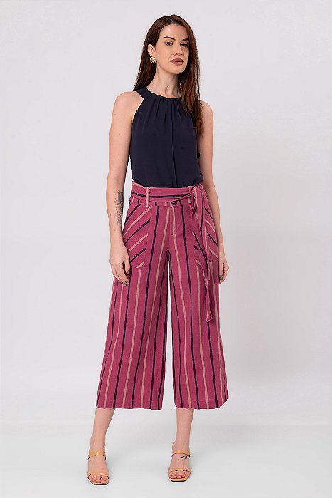 CALÇA PANTACOURT LOVELY MALVA