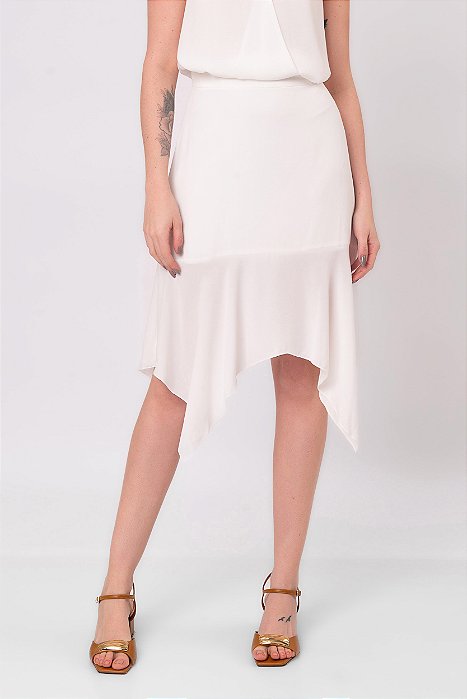 SAIA MIDI GISELLE OFF WHITE