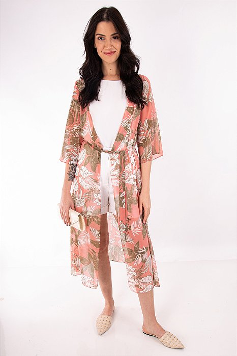 Kimono Liz Nude - All Side Store - Moda Feminina Premium | Blusas, Calças e  Vestidos