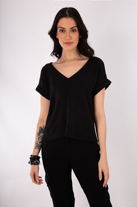 BLUSA RAQUEL PRETO