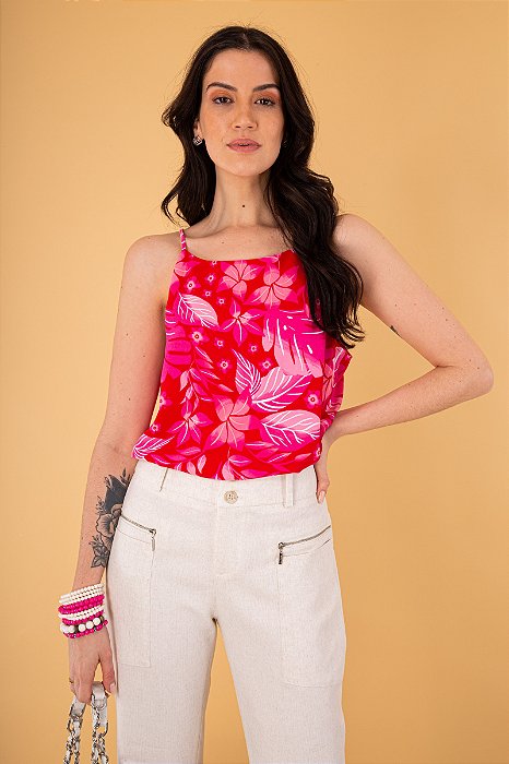REGATA FEMININA ESTAMPADA JULIA