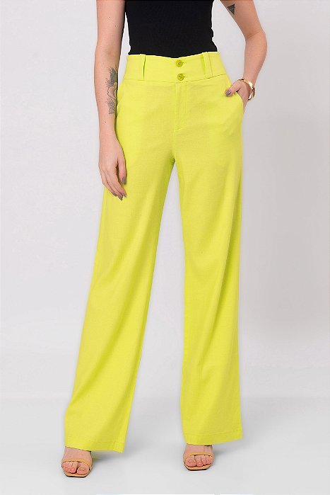CALÇA WASHED LINHO LIMA
