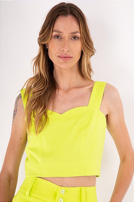 CROPPED WASHED LINHO LIMA