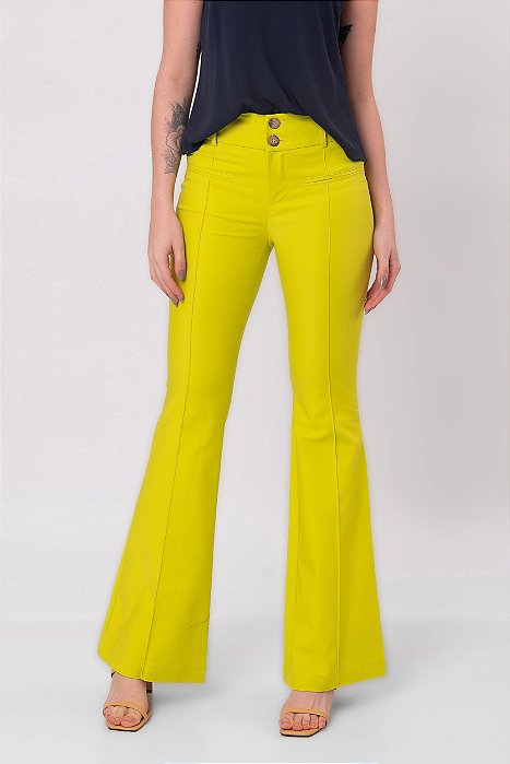 CALÇA FLARE SARJA GABRIELA LIMA