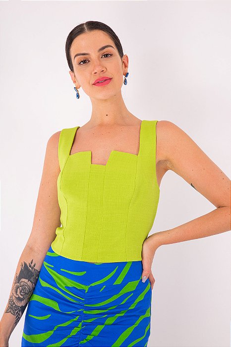 REGATA CREPE AGATHA LIME FRESH