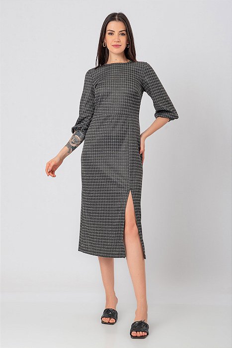 VESTIDO MIDI MANU