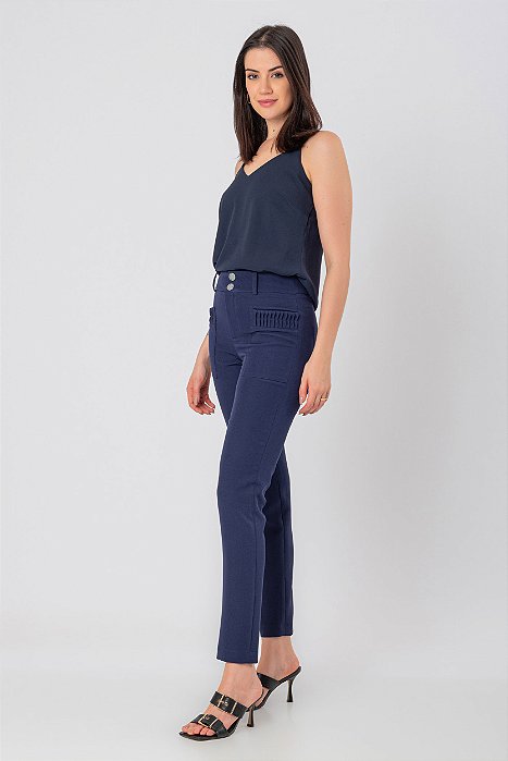 CALÇA CREPE MARINHO ANA VITORIA