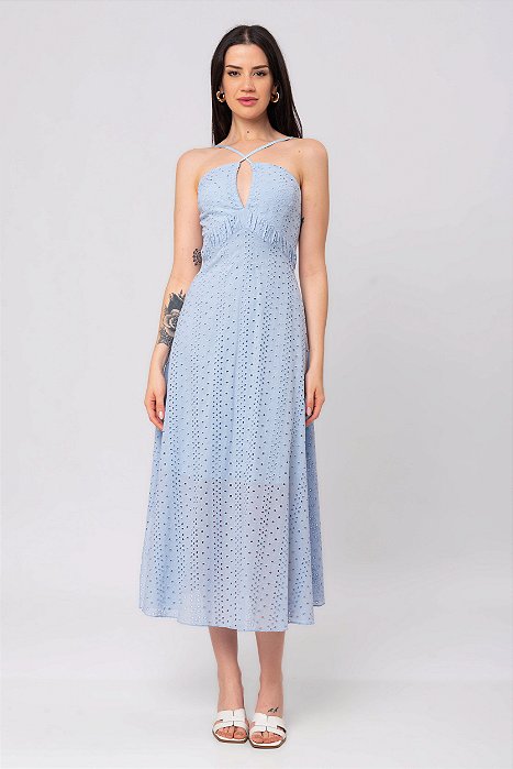 VESTIDO MIDI LAISE OCEAN LOVE