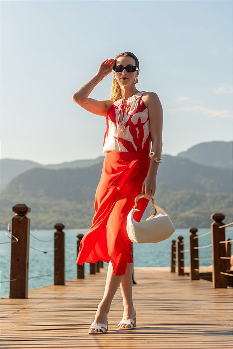 REGATA NINA RED ESTAMPADO