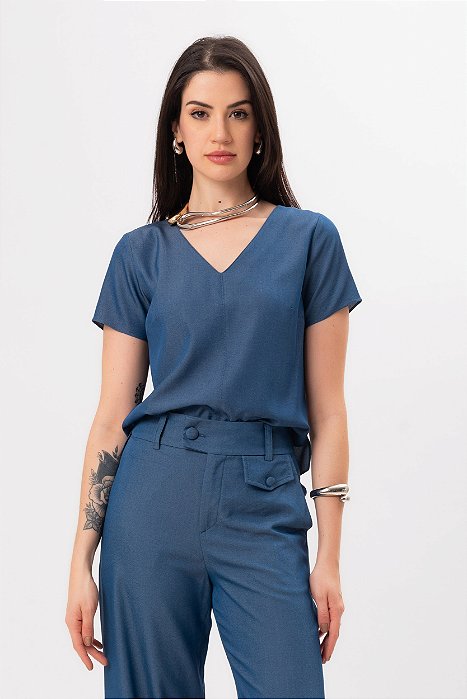 BLUSA ISA DENIM
