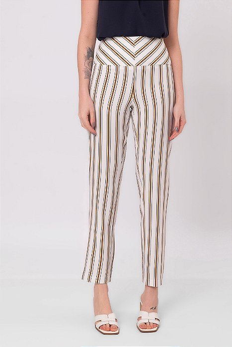 CALÇA SKINNY DORIS OFF WHITE