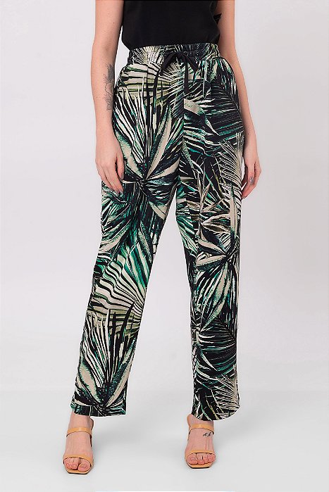 CALÇA FOLHAGEM ISA