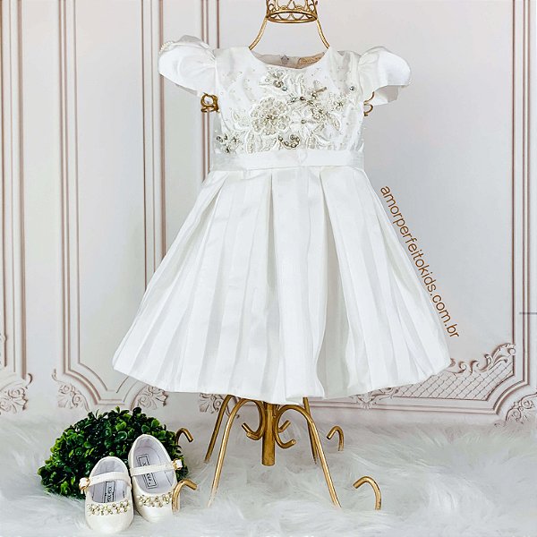 vestido de festa para bebe