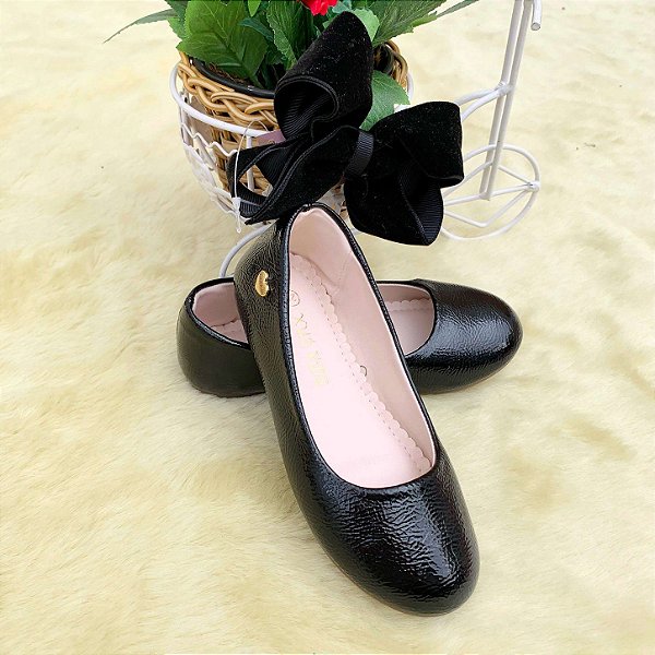 sapatilha infantil preto