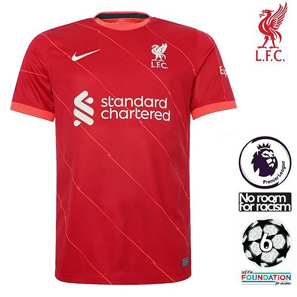 nova camisa do liverpool 2021 22
