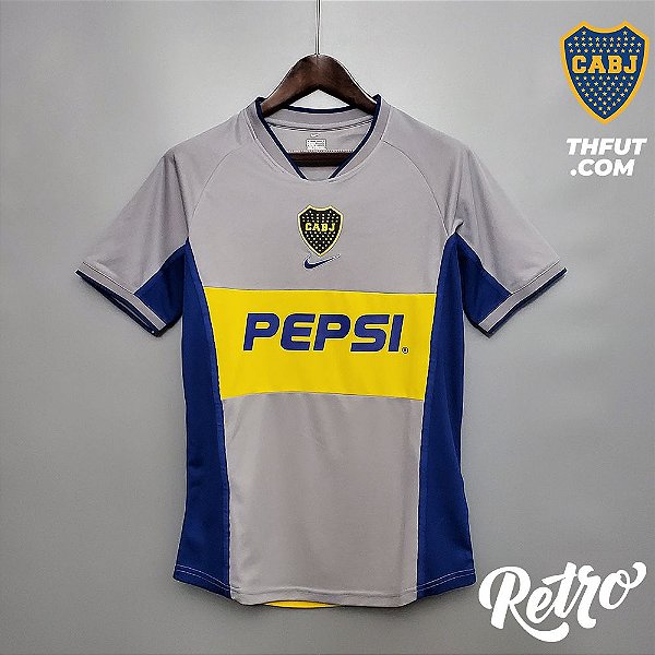 camisa retro do boca juniors