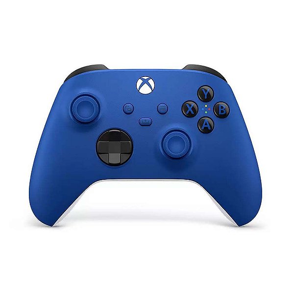 Controle Sem Fio Xbox Shock Blue - Microsoft