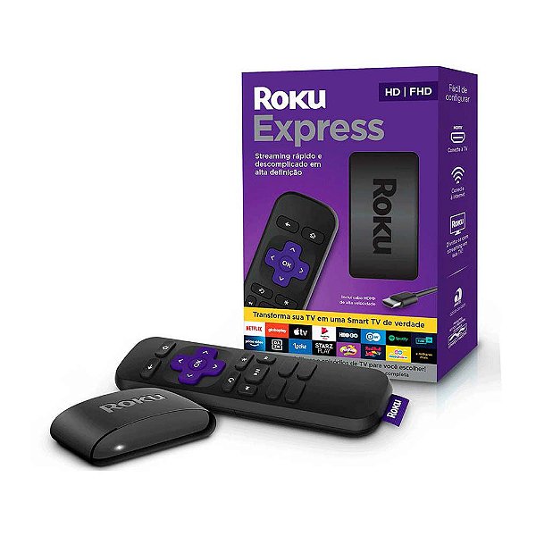 Roku Express 3930BR 1080p - Streaming player Full HD