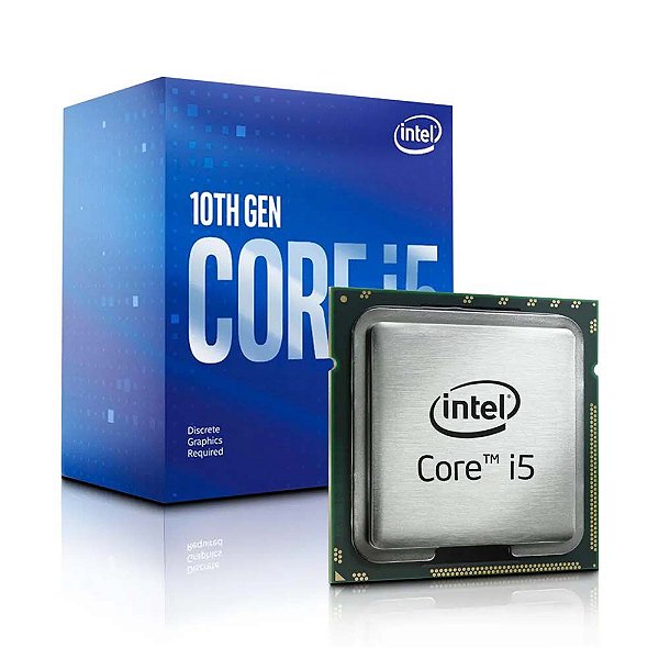 Processador Intel i5-10400f 6 Nucleos 6 Cores 12 Threads 2.9Ghz Max Boost 4.3GHz