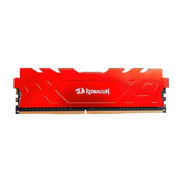 Memoria Ram 8GB DDR4 Redragon Rage 3200Mhz/CL16 Vermelha