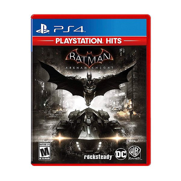 Jogo Batman Arkham Knight (Playstation Hits) - PS4 Mídia Física