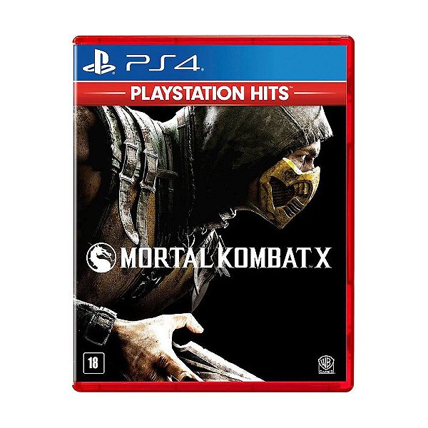 Jogo Mortal Kombat X (Playstation Hits) - PS4 Mídia Física