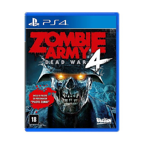 Jogo Zombie Army 4 Dead War - PS4 Mídia Física