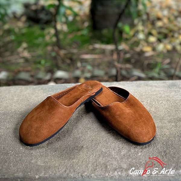 Chinelo em Couro Legítimo - Sepé