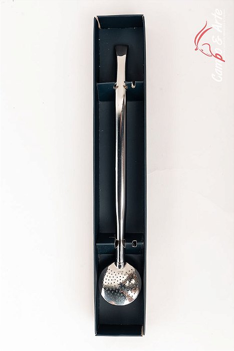 Bomba Chimarrão Lisa Aço Inox 21cm ou 24cm