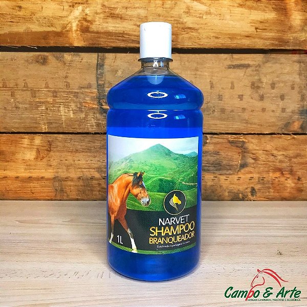 Shampoo Branqueador p/ Cavalo - 1L