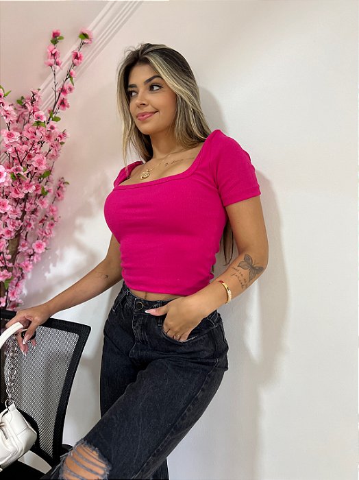 Cropped Suzy Pink